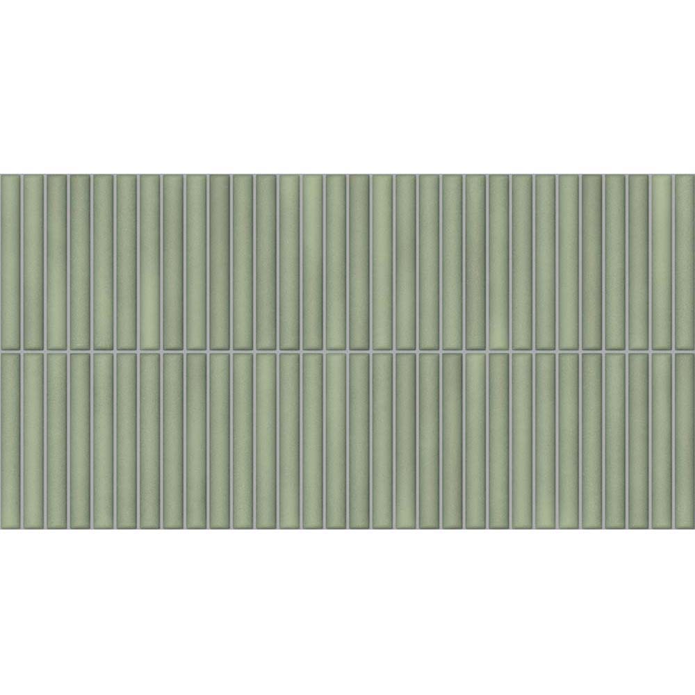 WANDFLIESE DECO ANGELO MINT GLÄNZEND 32X62,5 MARQUIZ