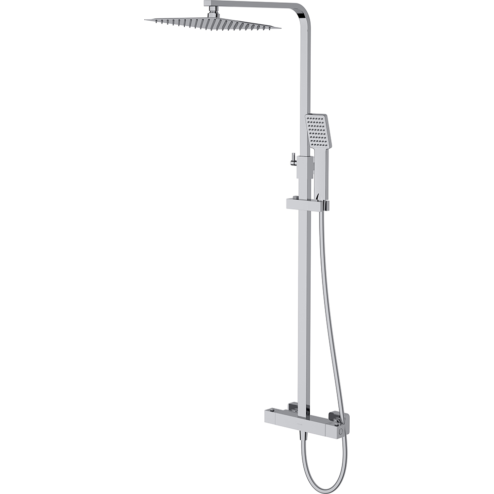 CERSANIT SELECTA Duschsäule mit Thermostat Chrom S951-756