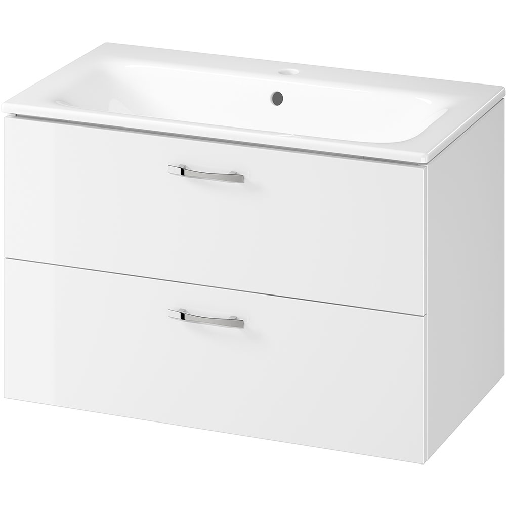 CERSANIT NIKO 80 weißer Schrank mit Waschbecken zur Selbstmontage S801-538