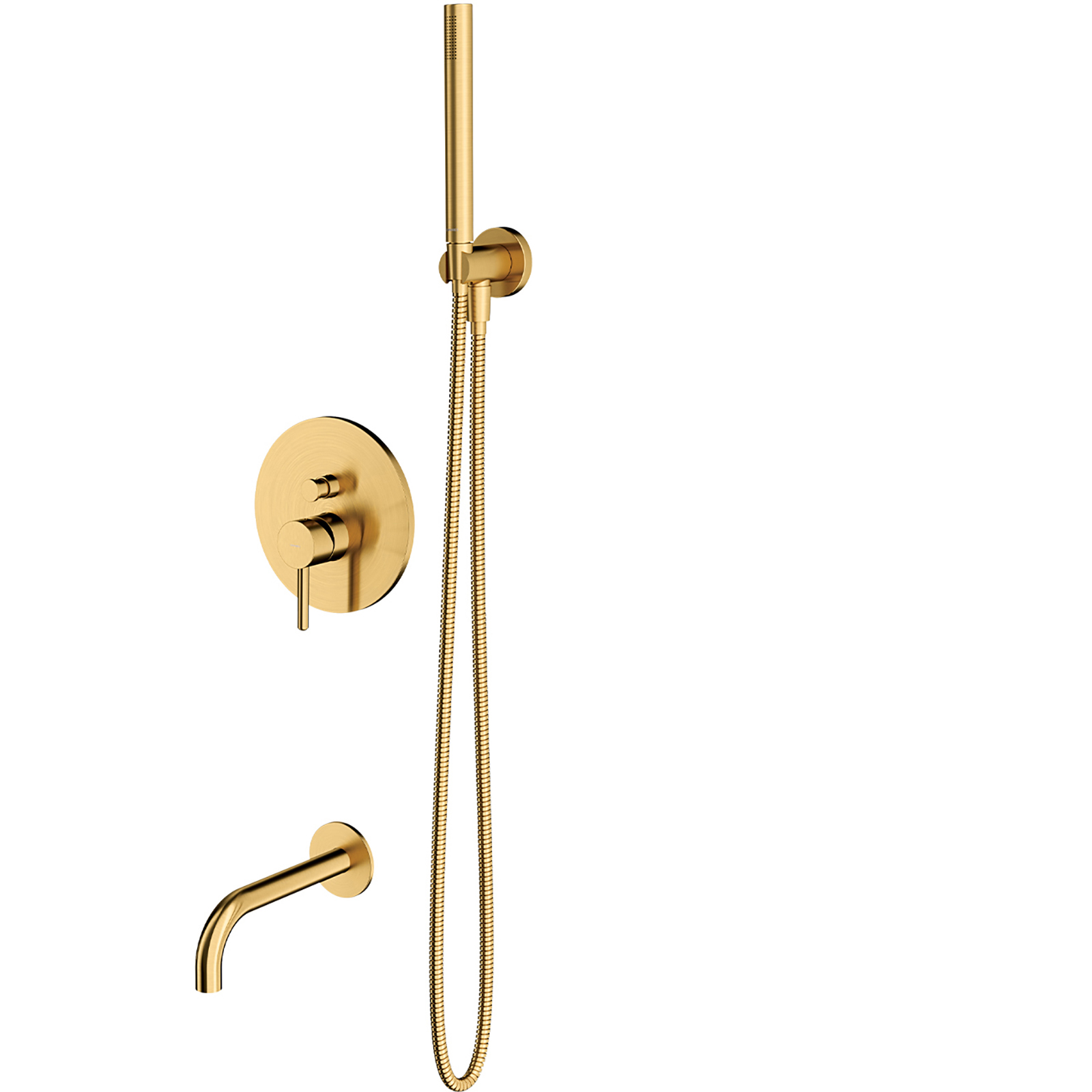 OMNIRES Y-Badesystem Flush Mounted Gold Brushed SYSYW01GLB