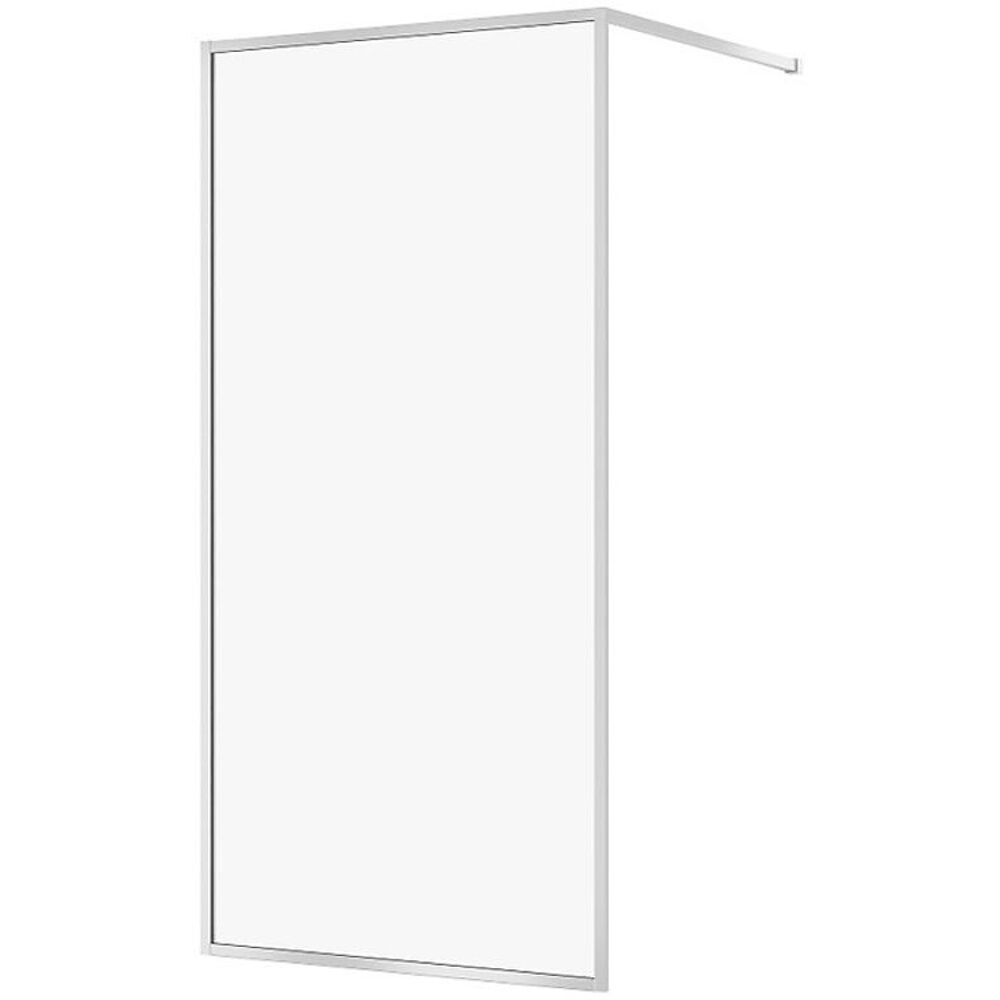CERSANIT WALK-IN Duschkabine LARGA Chrom 100x200 transparentes Glas S932-136