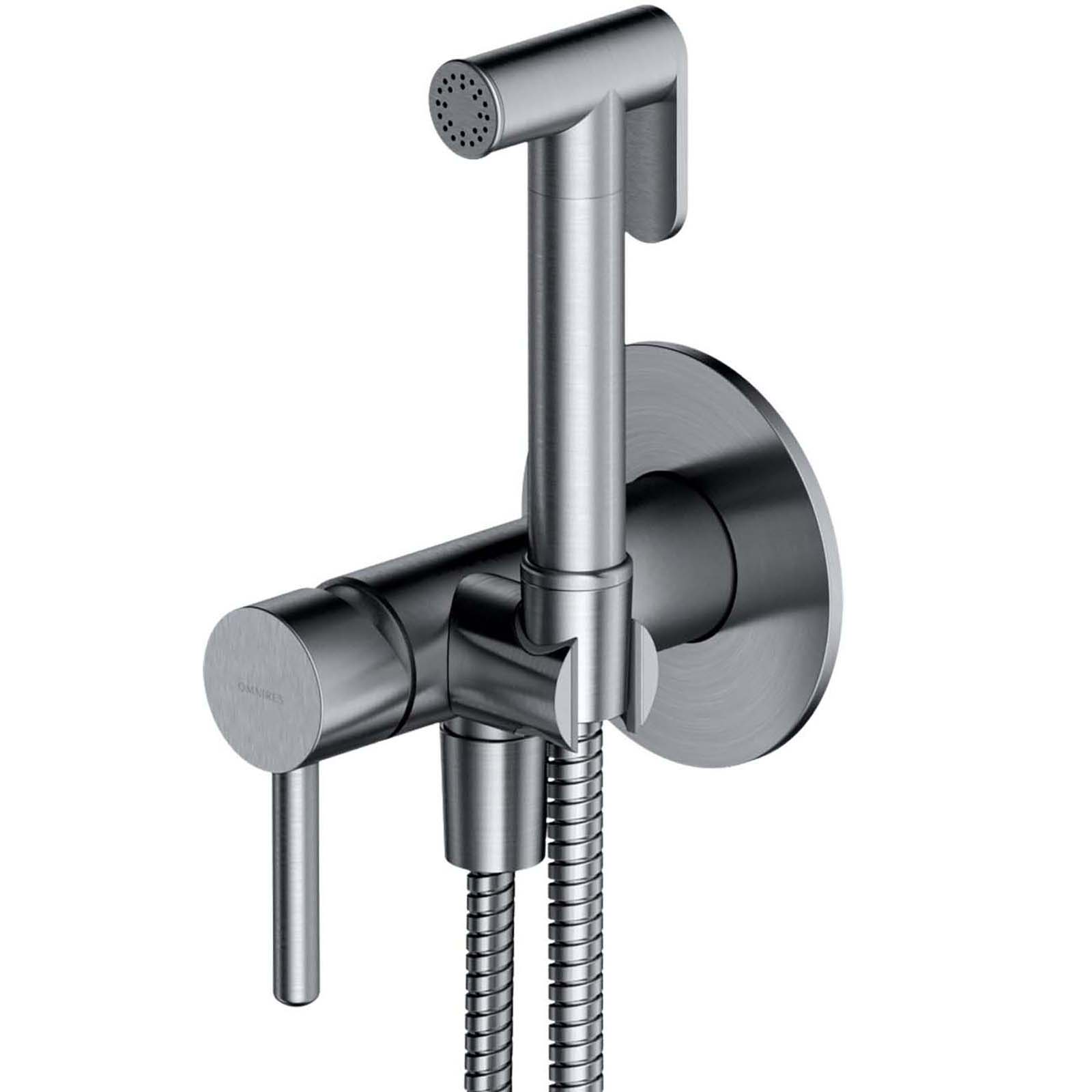 OMNIRES Bidet-System Y Bürstegebürstetes Nickel SYSYBI2NI