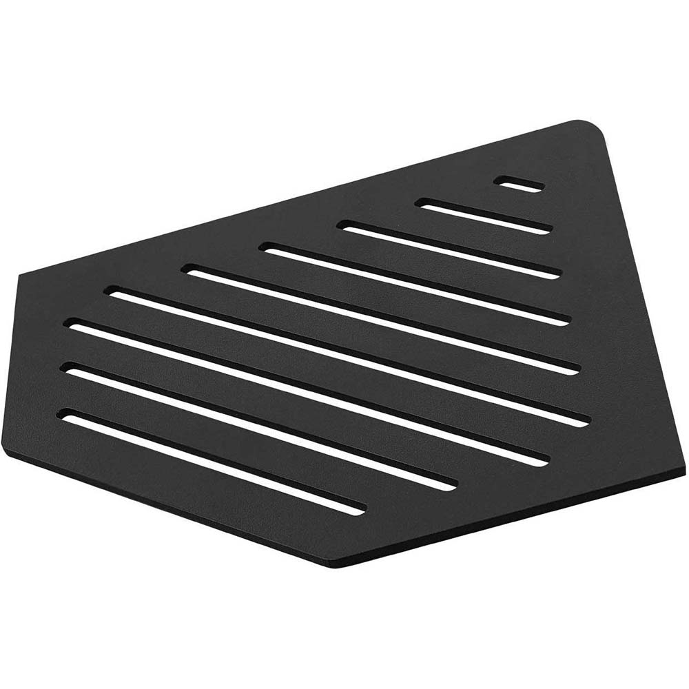 DREIECKIGE ECKABLAGE DURAL LM2 SCHWARZ FEINSTRUKTUR