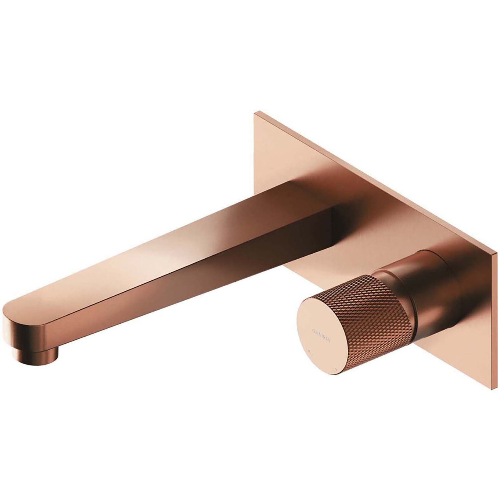 OMNIRES CONTOUR Waschbeckenwasserhahn bündig montiert, kupfergebürstet CT8015CPB