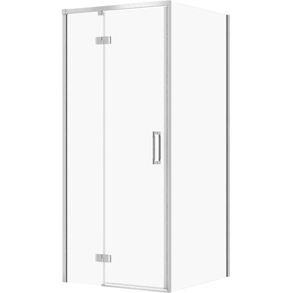 CERSANIT LARGA rechteckige Duschkabine links 80x90x195 cm chrom S601-300