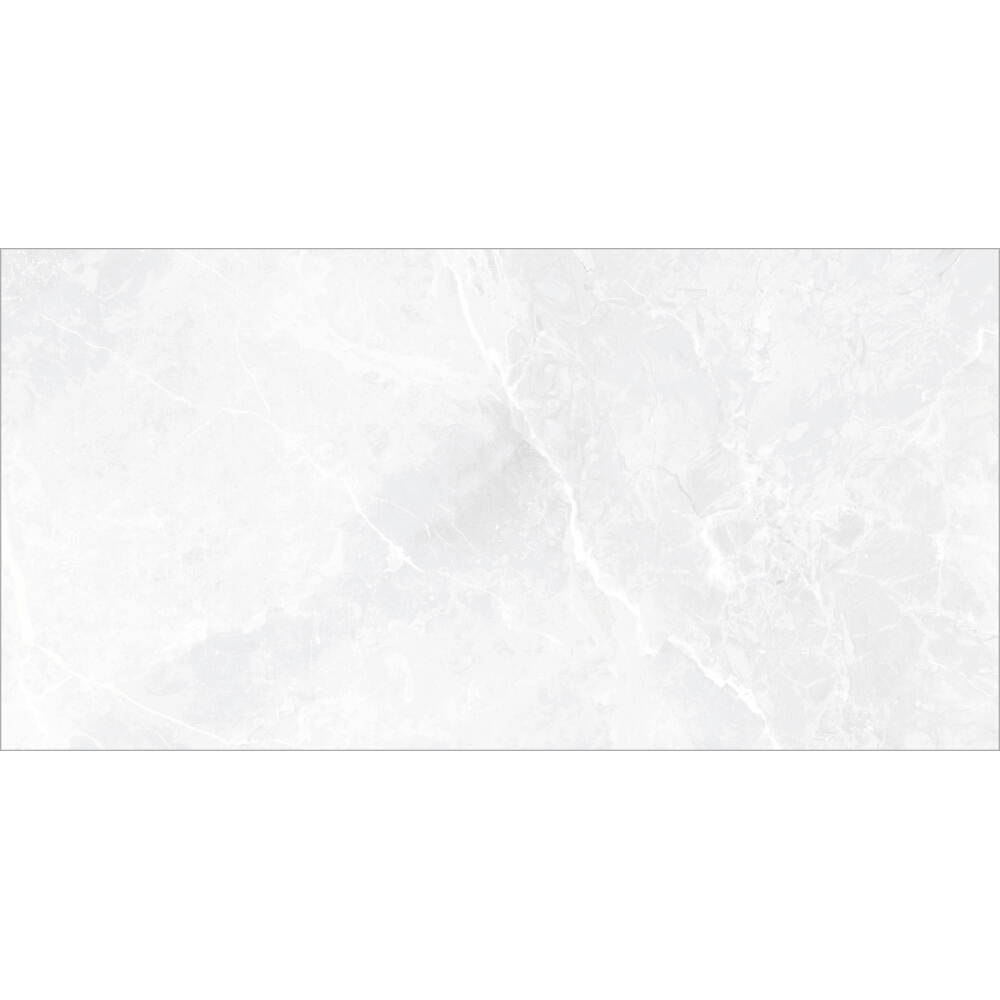BODENFLIESE STEINOPTIK EARTHSTONE WEIß GLÄNZEND 60X120 ECOCERAMIC