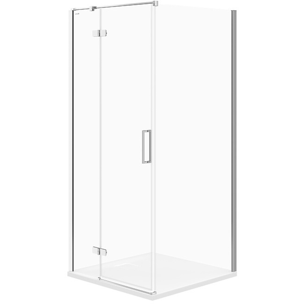 CERSANIT JOTA quadratische Duschkabine 90x195 LINKS transparentes Glas S160-001