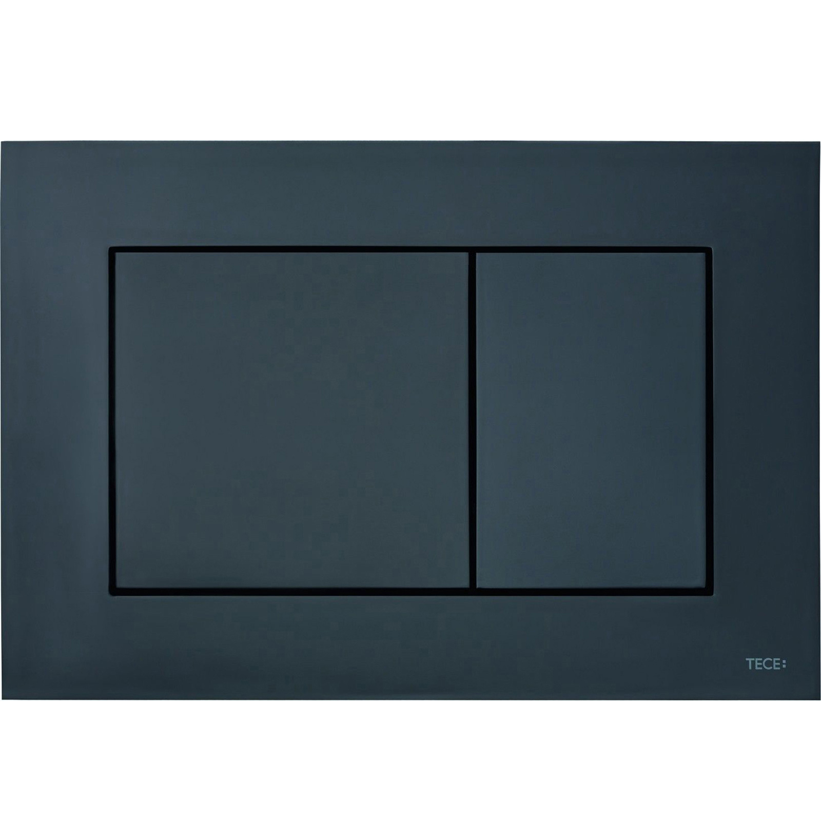 TECE Flush-Platte für WC TECEnow 22x15x0,5 cm matt schwarz 9240407