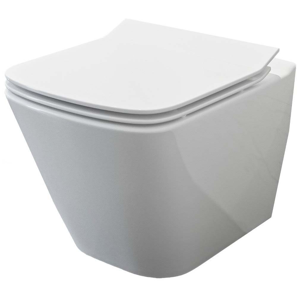 CERSANIT Wand-WC SET B220 MZ CITY SQUARE UM Duroplast Sitz S701-405