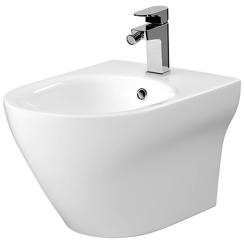 CERSANIT LARGA OVAL CLEAN ON Wandbidet mit verdeckter Halterung K120-006
