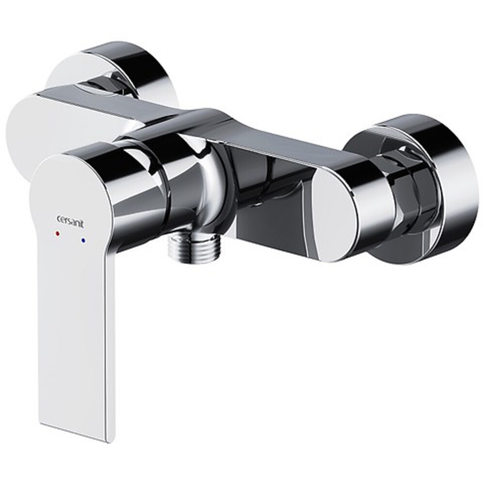 CERSANIT Wand-Brausebatterie VERSO chrom S951-403