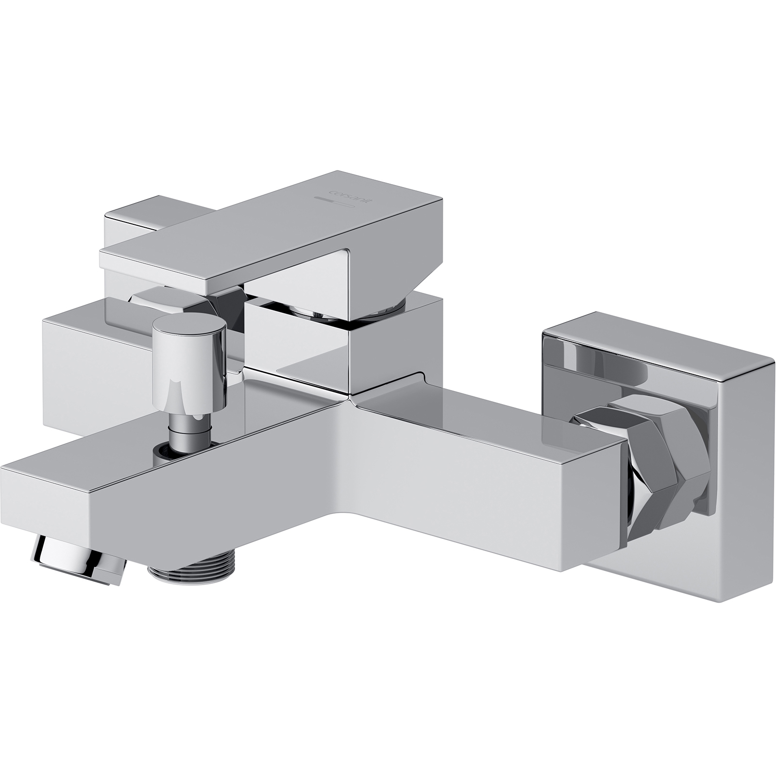 CERSANIT Wandmontierte Wannen- und Brausearmatur SELECTA chrom S951-750 CERSANIT Wandmontierte Wannen- und Brausearmatur SELECTA chrom S951-750
