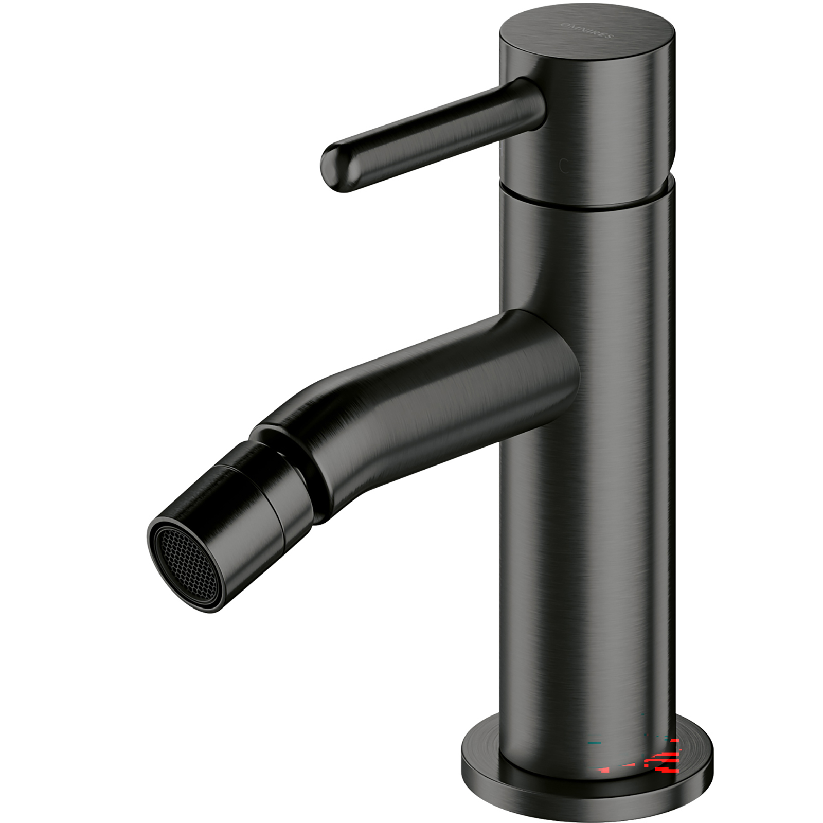OMNIRES Bidet-Wasserhahn Y Bodenstand, Graphit gebürstet Y1220GR