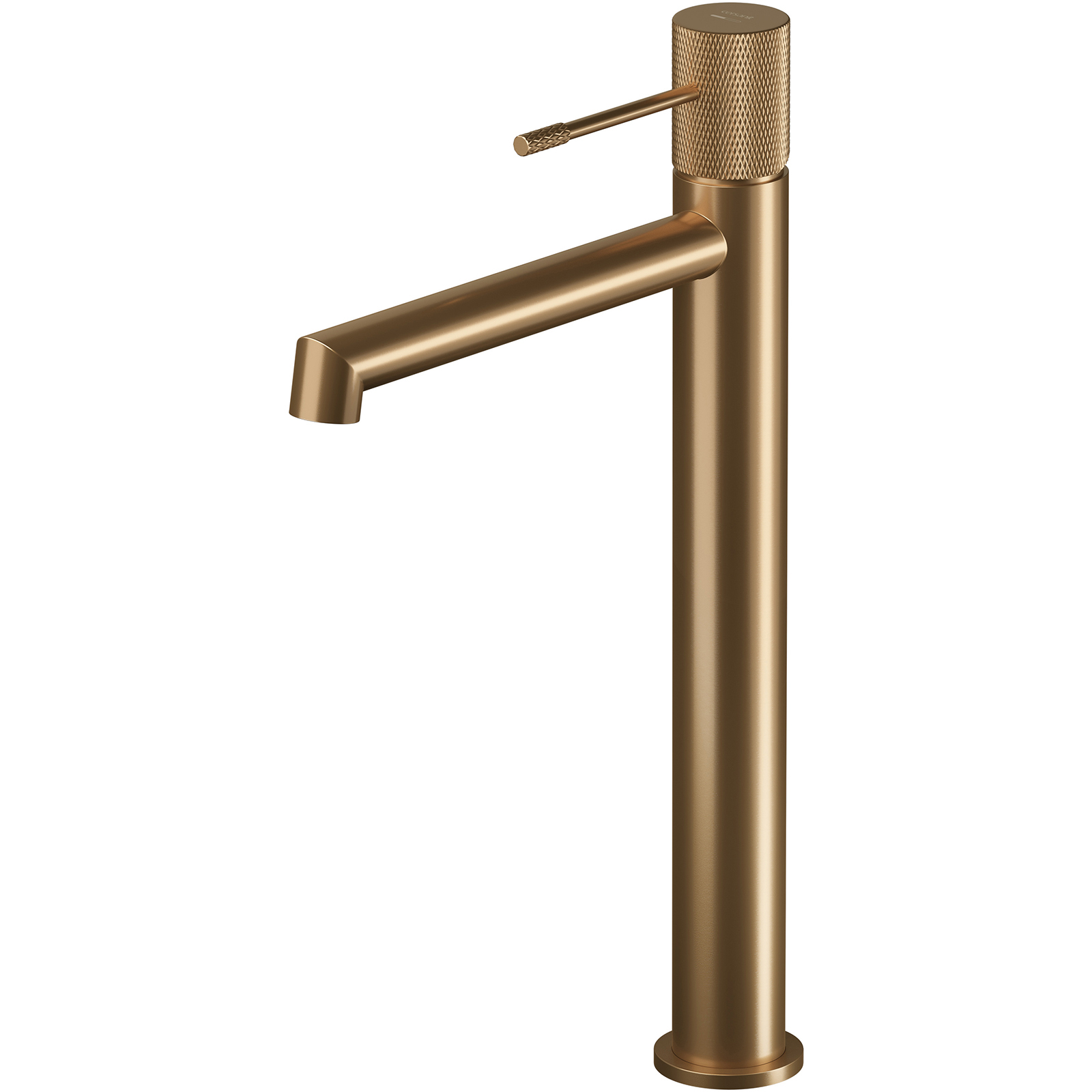 CERSANIT Stand-Waschtischarmatur ZEN hoch, Kupfer gebürstet S951-802