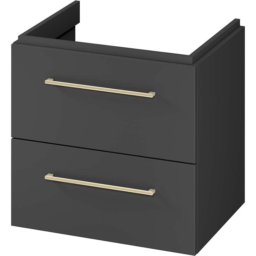 CERSANIT LARGA 60 Einbau-Waschtischunterschrank anthrazit S164-036 CERSANIT LARGA 60 Einbau-Waschtischunterschrank anthrazit S164-036