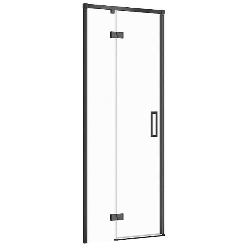 CERSANIT Duschtür LARGA schwarz 80x195 LINKS transparentes Glas S932-127 CERSANIT Duschtür LARGA schwarz 80x195 LINKS transparentes Glas S932-127