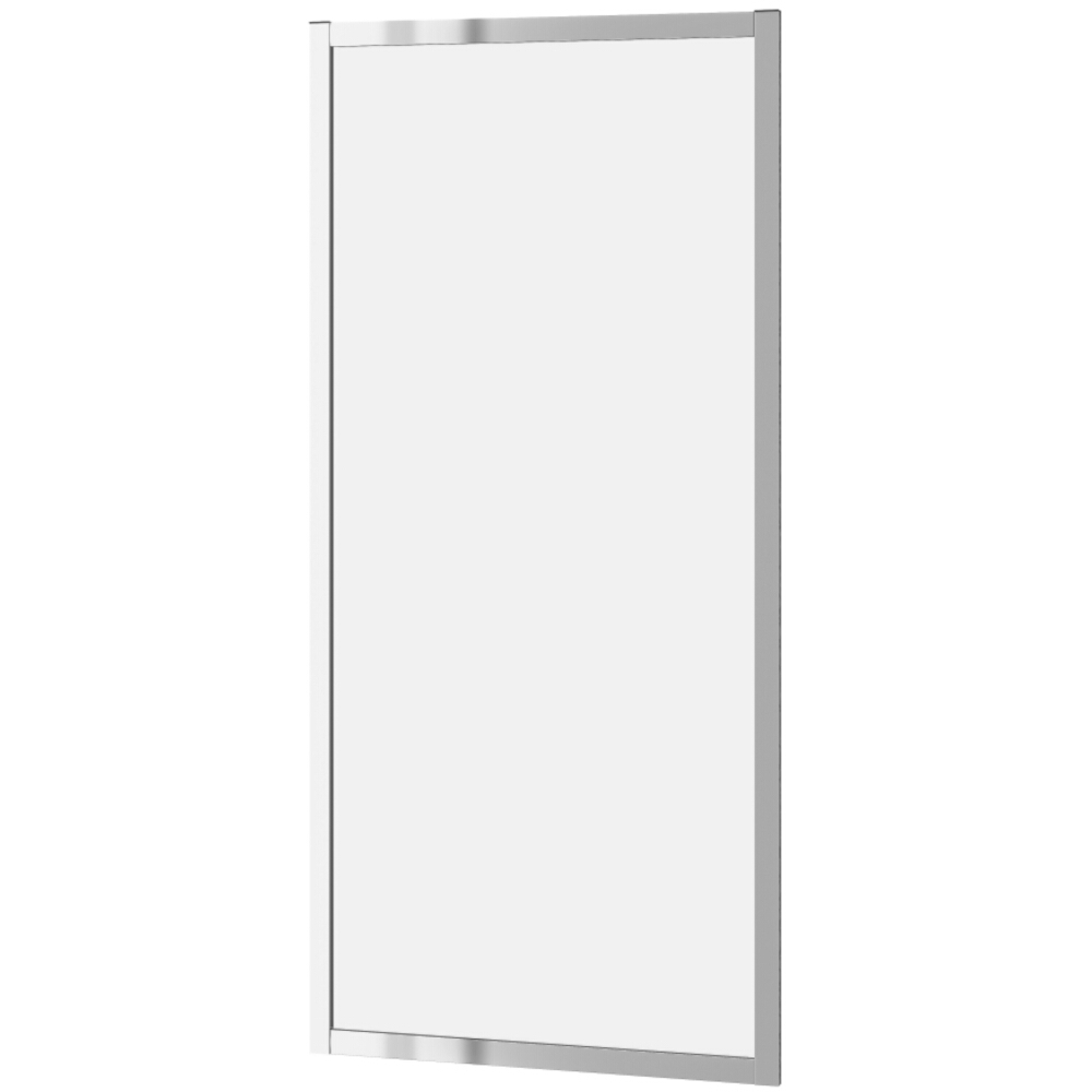 CERSANIT Duschkabine Wand ZIP Chrom transparent Glas 90x190 S154-008