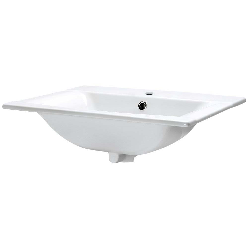 CERSANIT Aufsatz-Einbauwaschbecken ONTARIO NEU 60x45 K669-002