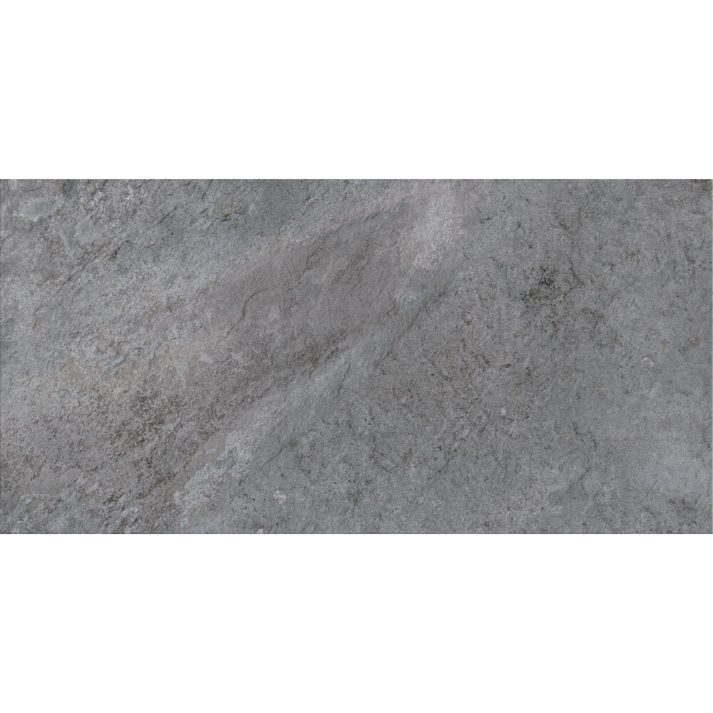 Glasiertes feinsteinzeug GAIA grey structure mat 29,8x59,8