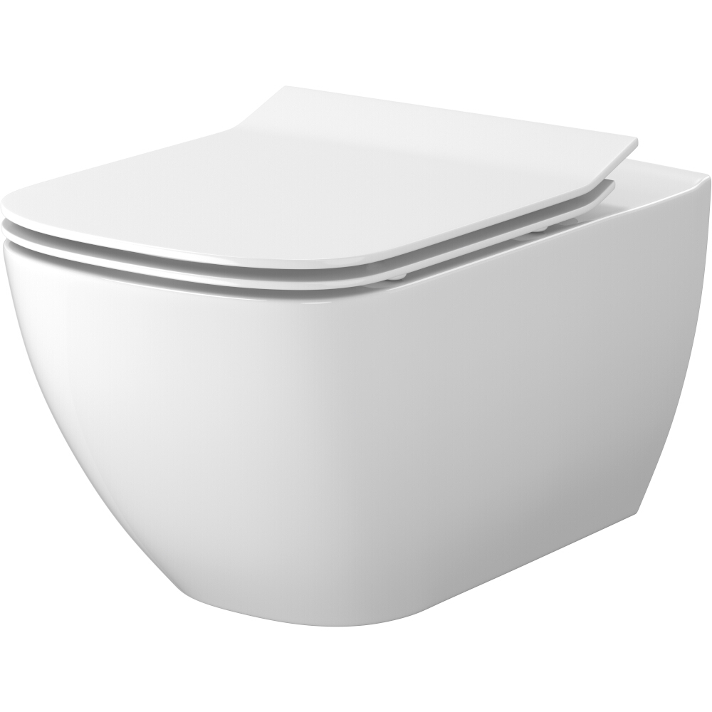CERSANIT UM METROPOLITAN CLEAN ON Wand-WC-Becken mit Logo ohne Sitz K38-024