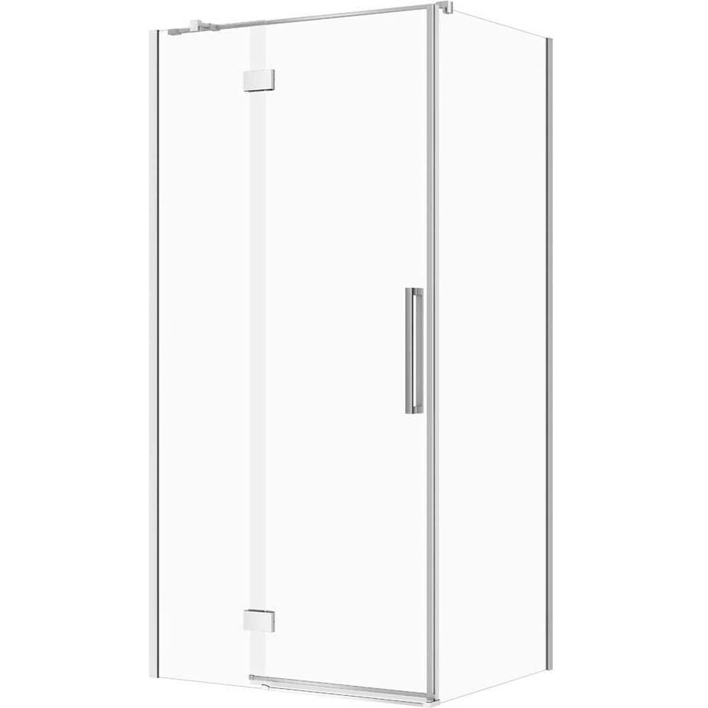CERSANIT Rechteckige Duschkabine CREA links 100x90x200 cm chrom S601-294