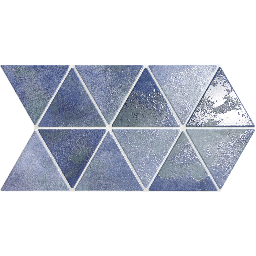 BODENFLIESE TRIANGLE CRAFT NAVY 48,5X28 REALONDA