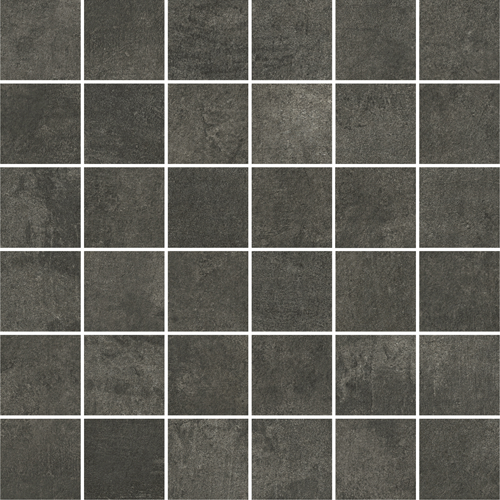 BODENFLIESE MOSAIK BETONOPTIK TICA ANTHRAZIT MATT 29,8X29,8 CERSANIT