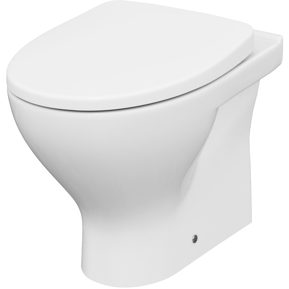 CERSANIT Stand-WC-Becken SET A39 MODUO CO 010 duroplast slim Sitz S701-267
