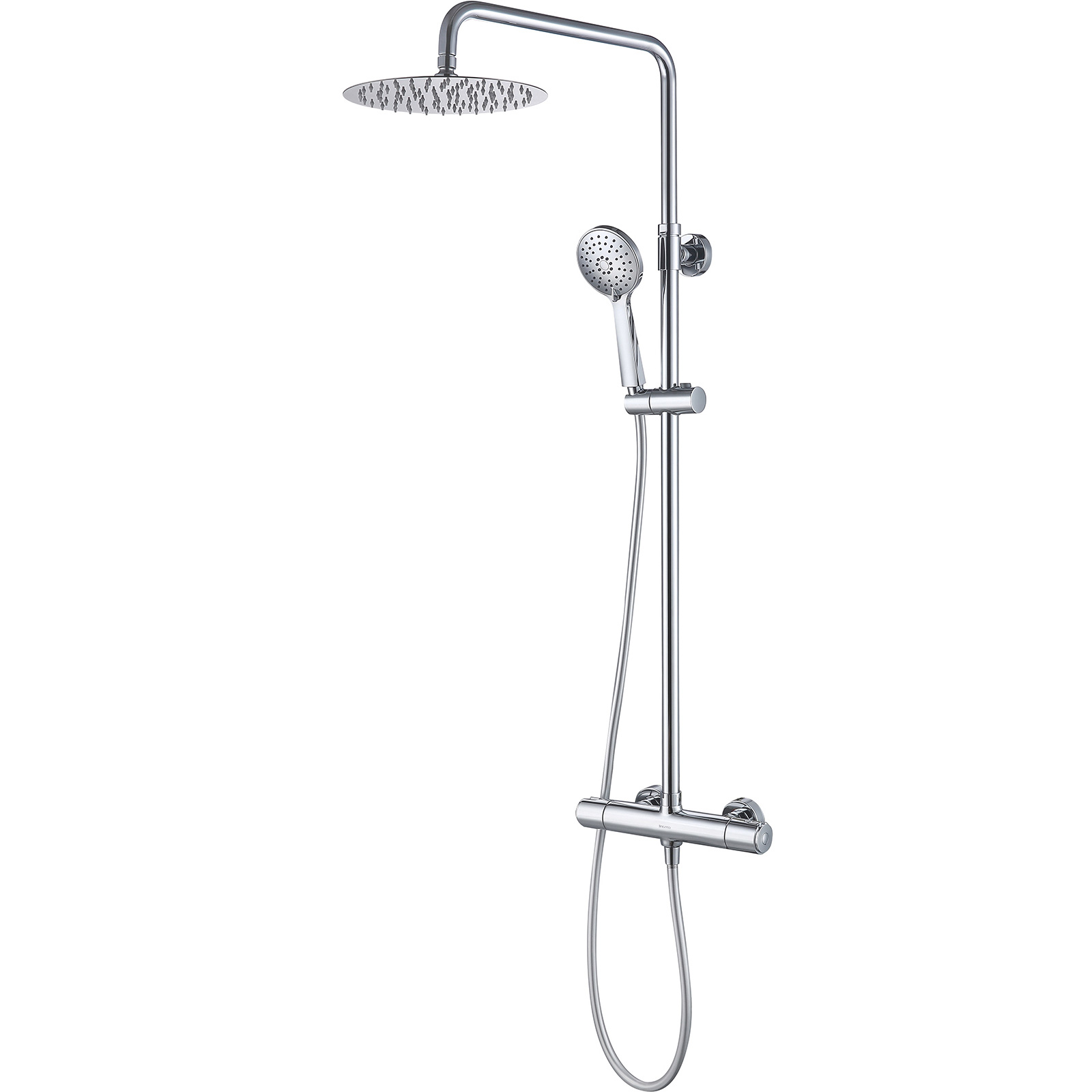 CERSANIT VERSO Duschsäule mit Thermostat Chrom S951-746