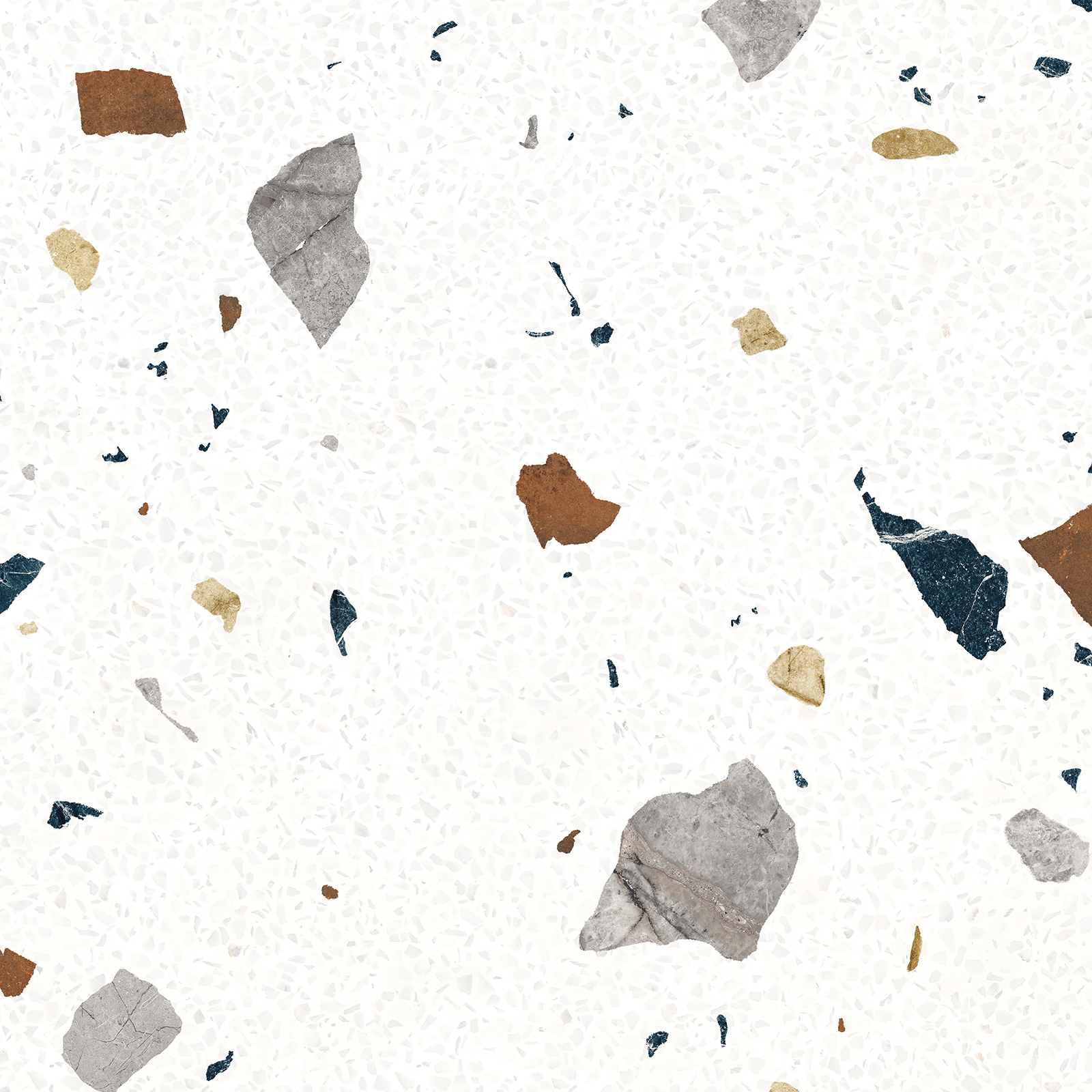 BODENFLIESE TERRAZZOOPTIK SKYPRIM WEIß 59,8X59,8 R10B CERSANIT