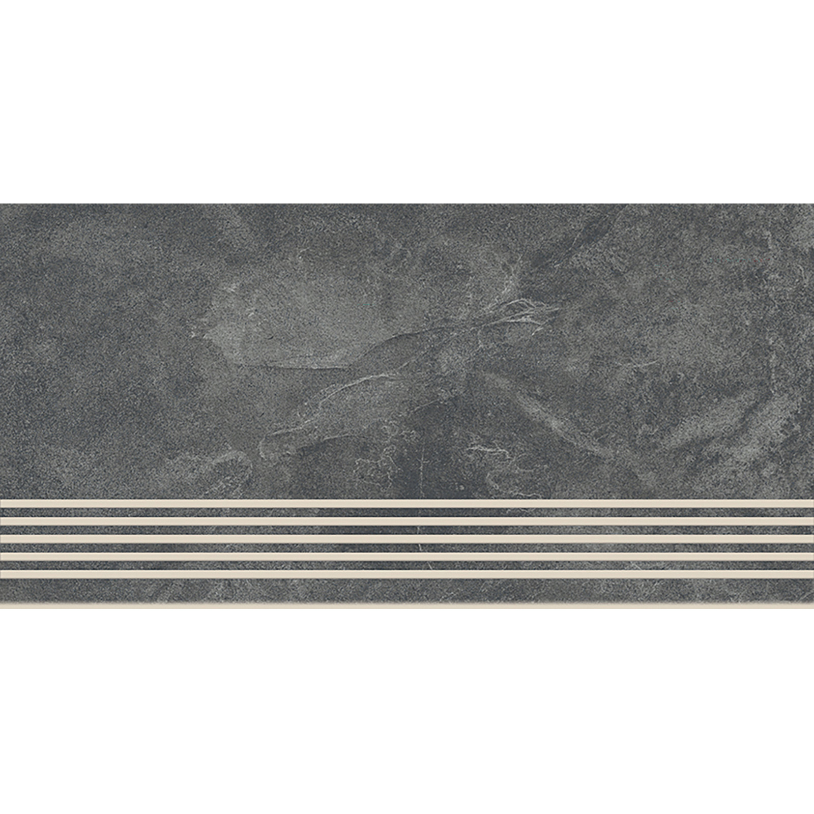 BODENFLIESE STUFENFLIESE STEINOPTIK DUELLO GRAPHIT MATT 29,8X59,8 R10B CERSANIT BODENFLIESE STUFENFLIESE STEINOPTIK DUELLO GRAPHIT MATT 29,8X59,8 R10B CERSANIT