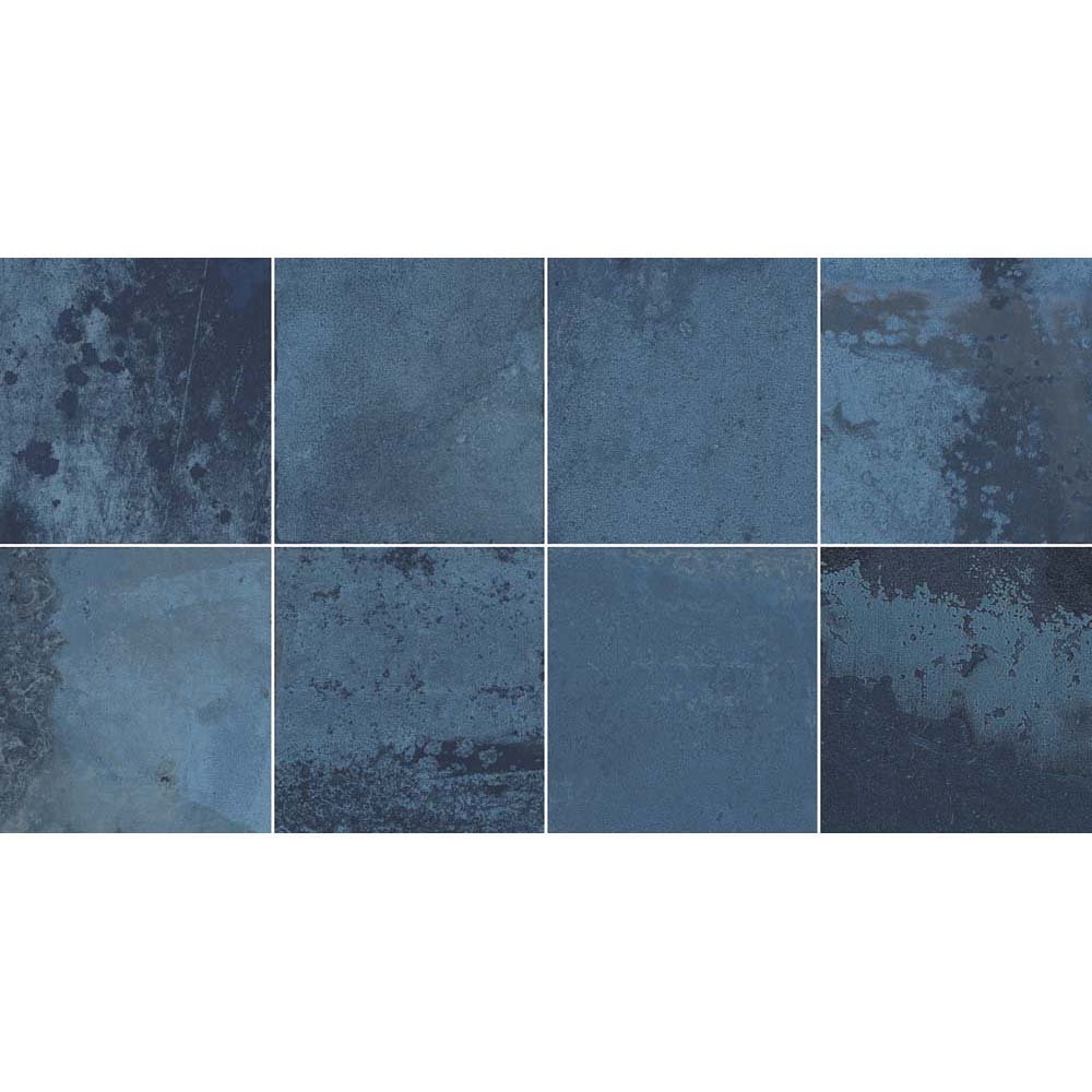 WANDFLIESE PROVENCE OCEAN BLAU GLÄNZEND 31X60 ZUM VERFUGEN GEOTILES