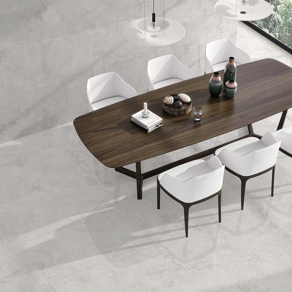 BODENFLIESE STEINOPTIK MURANO WEIß LAPPATO 79X79 EMIGRES | NX12624
